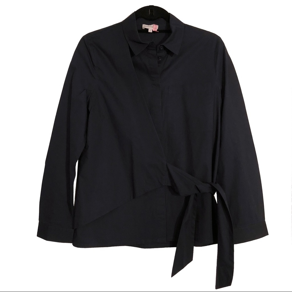 Warehouse Wrap Shirt in Navy